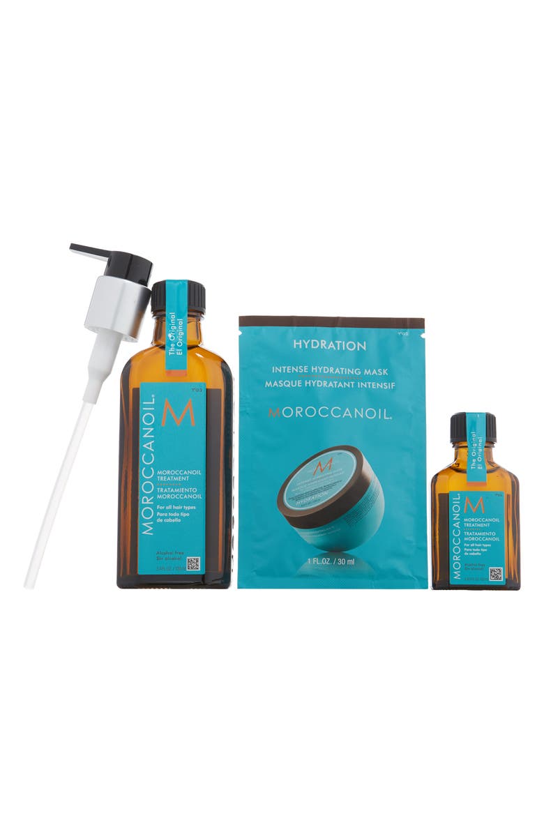 MOROCCANOIL<sup>®</sup> Home & Away Hair Care Set, Main, color, 