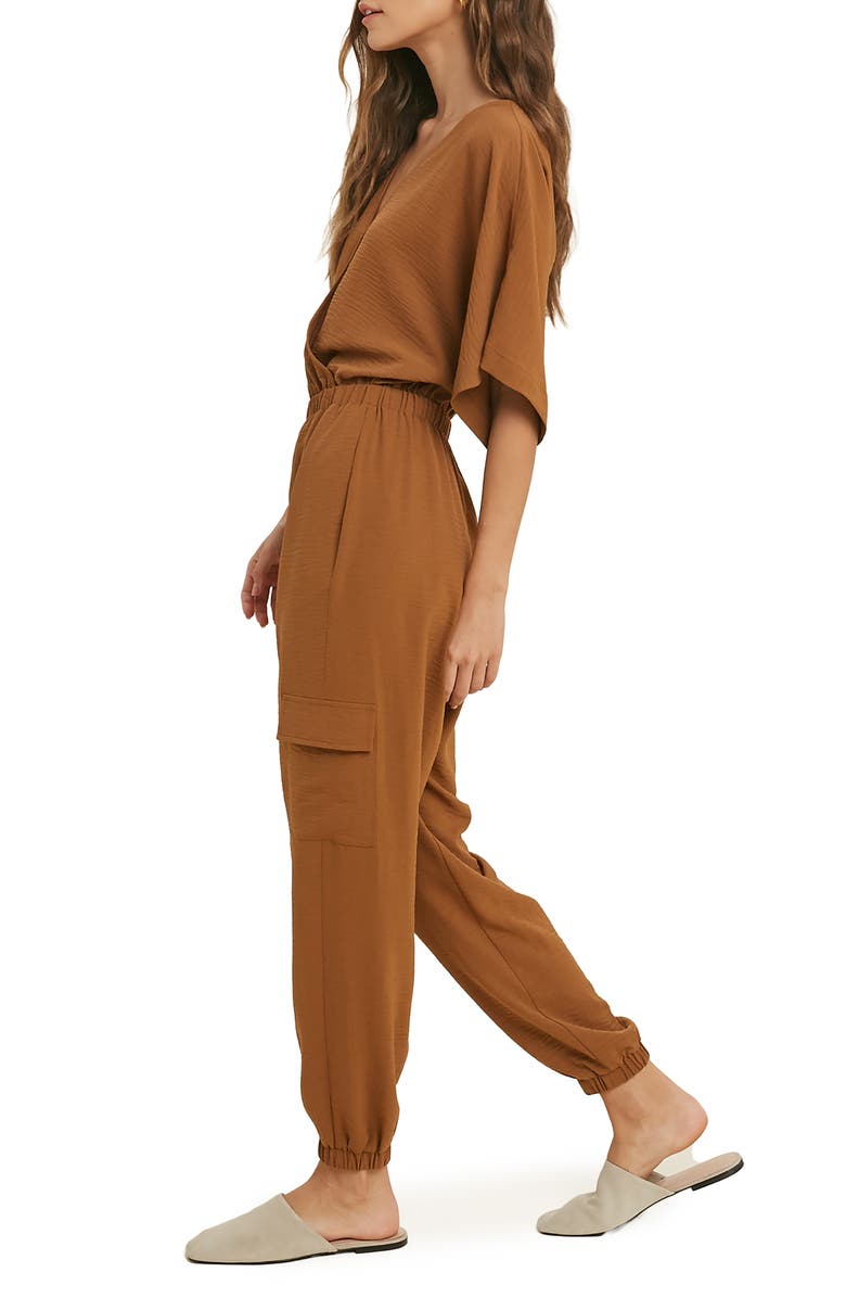 WISHLIST V-Neck Jumpsuit, Alternate, color,