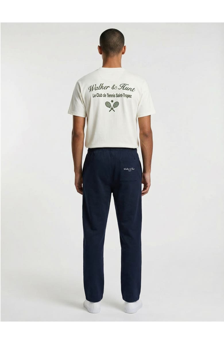 Walker & Hunt Saint-Tropez Tennis Club Oversized Tee, Alternate, color, Cream