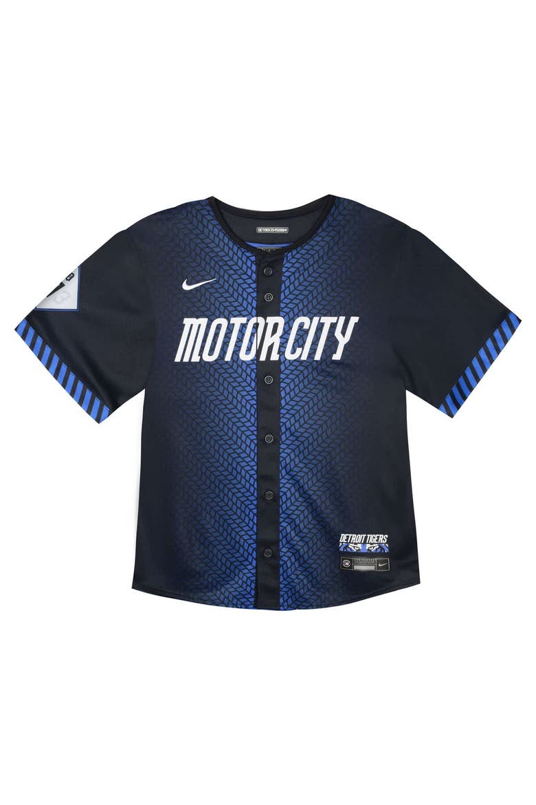 Toddler Nike  Blue Detroit Tigers City Connect Team Limited Jersey, Alternate, color, Blue