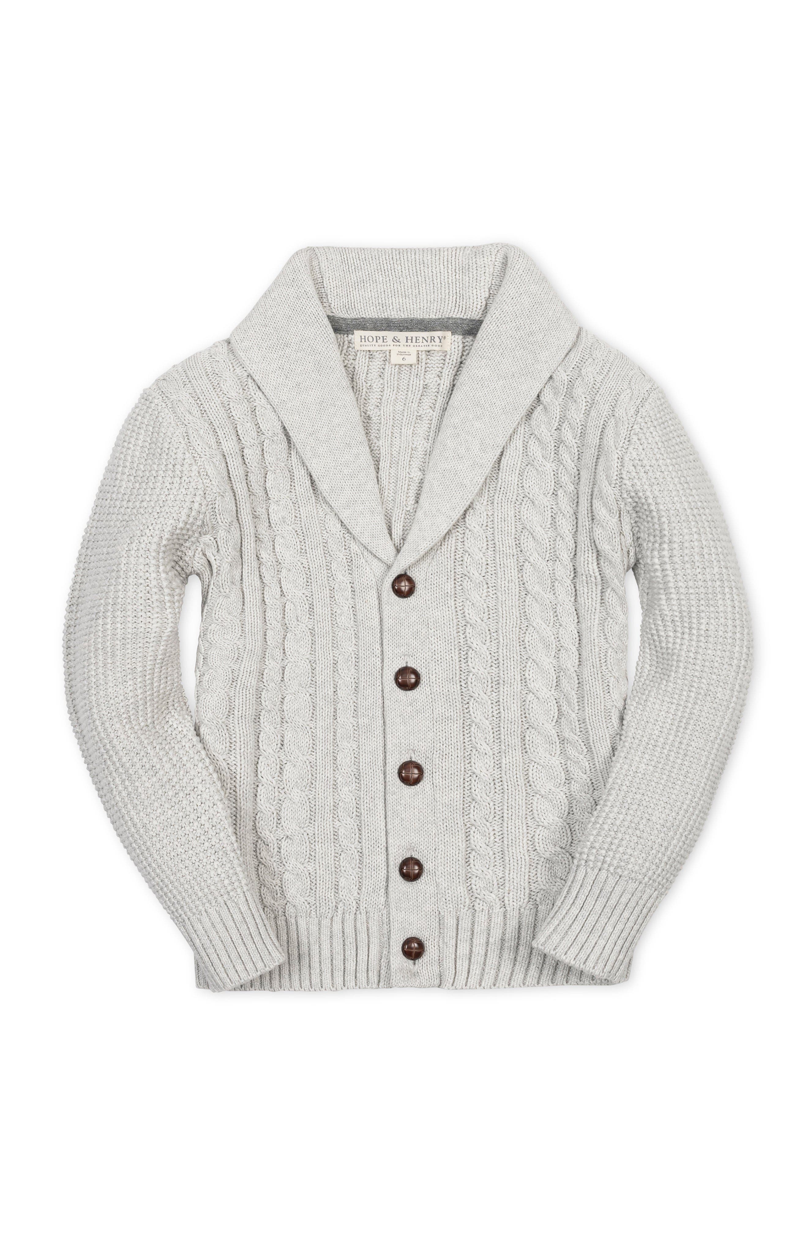 selected Light Gray Heather Cable