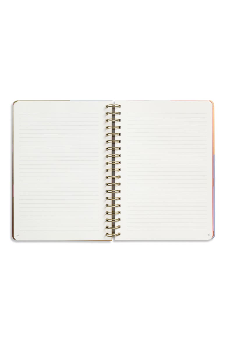 Colorblock Spiral Notebook, Alternate, color, MULTI COLORED