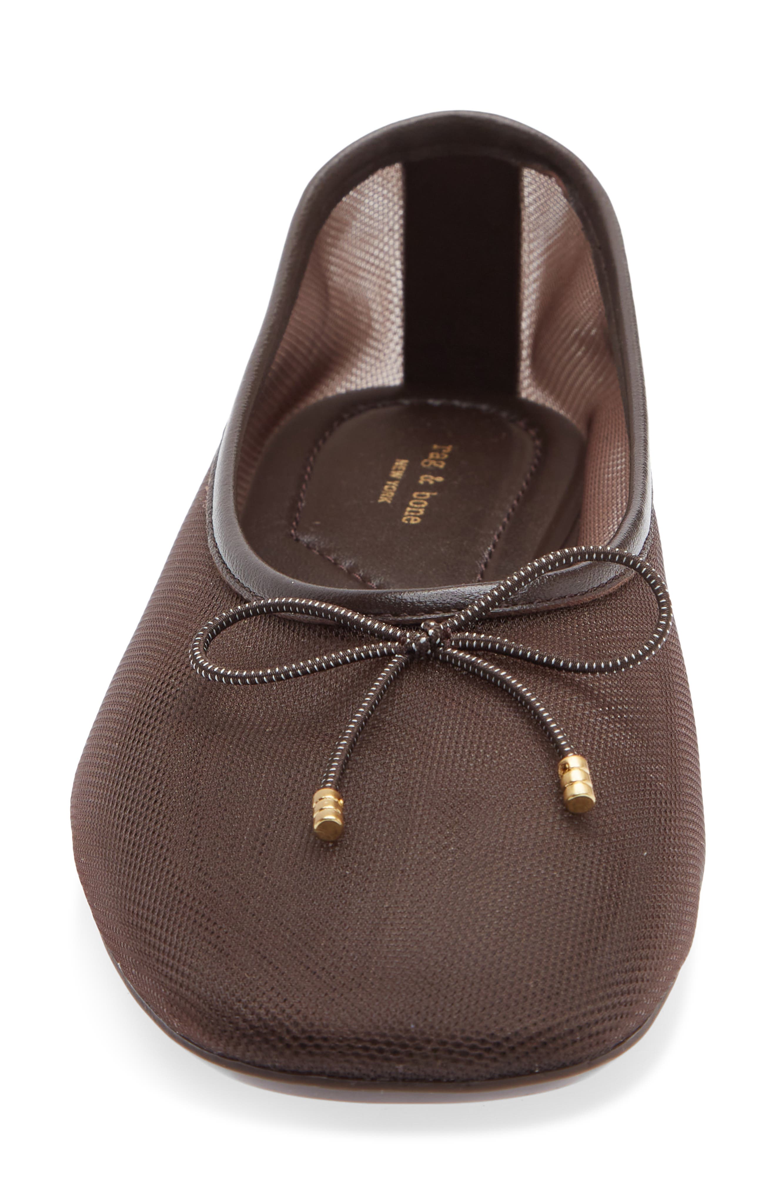 Poppi Ballet Flat, Alternate, color, MOCHA MESH