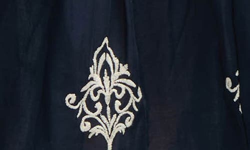 Nvlt Embroidered Tiered Maxi Skirt