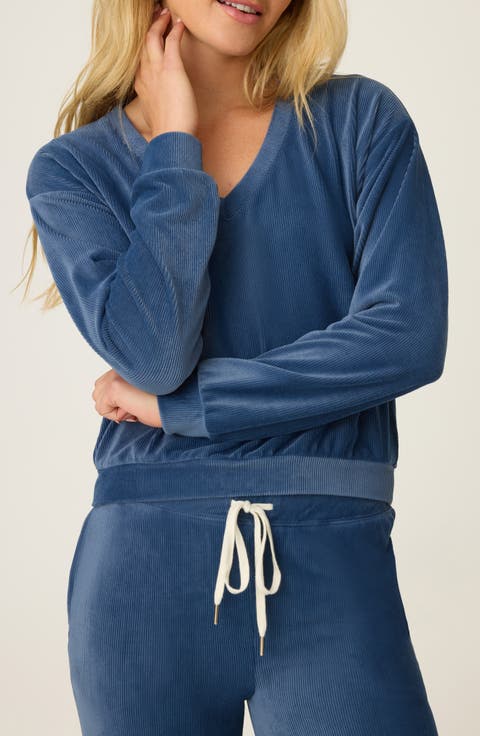 Craving Corduroy Long Sleeve Pajama Top