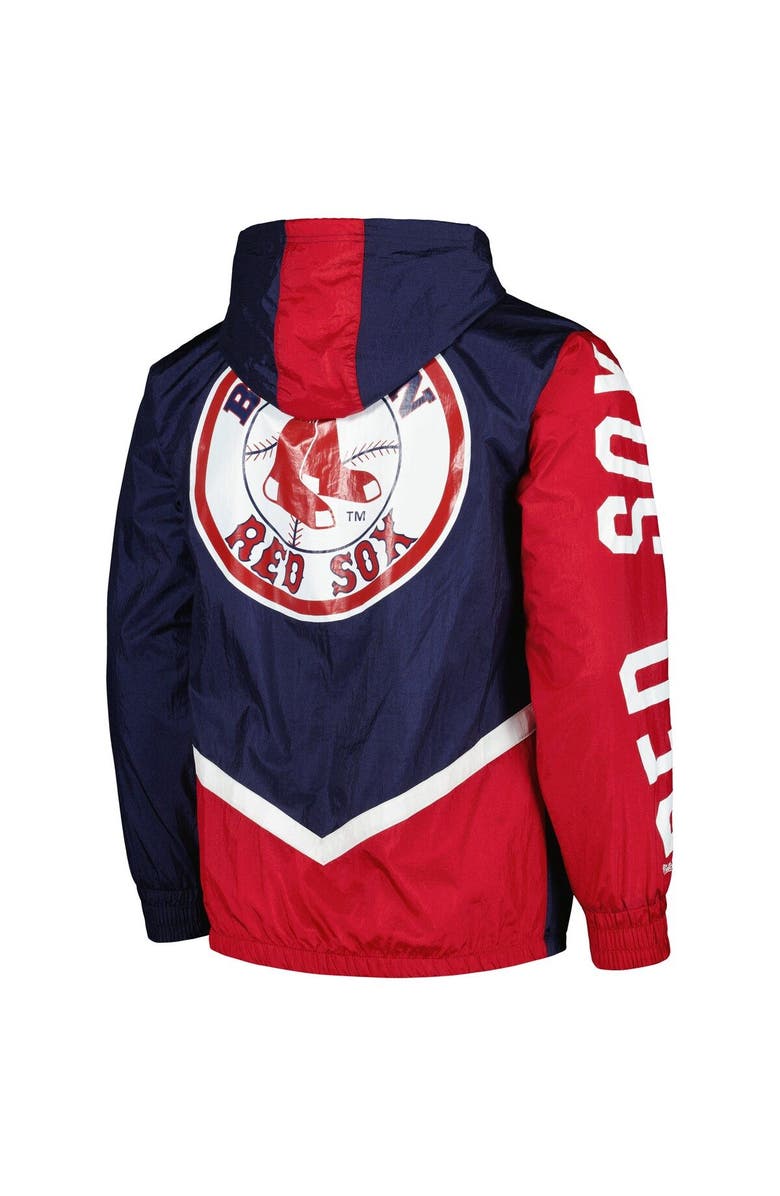 Mitchell & Ness Men's Mitchell & Ness Navy Boston Red Sox Undeniable Full-Zip Hoodie Windbreaker Jacket, Alternate, color, Navy