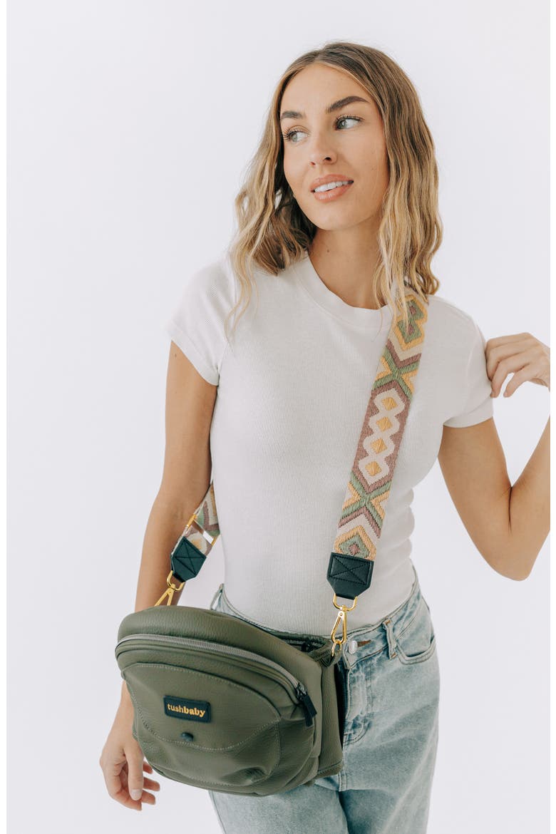 Crossbody Strap, Alternate, color, EMBROIDERED PINK