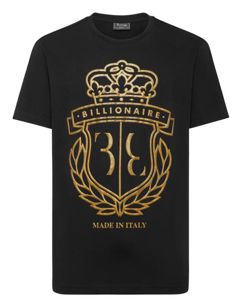 T-Shirt Round Neck Ss Crest Men