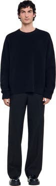 SANDRO Rib knit sweater