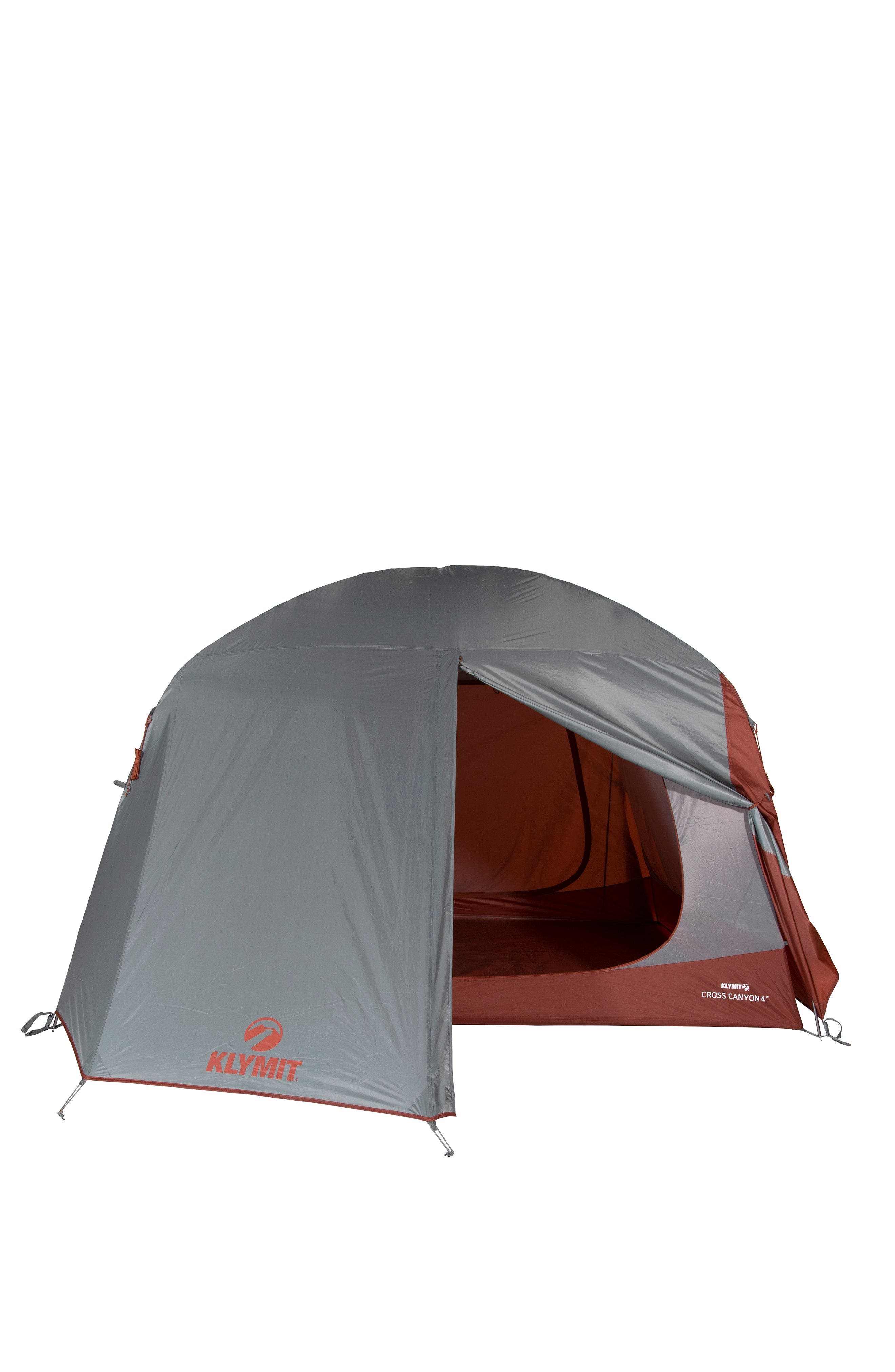Klymit Cross Canyon 4 Tent in Red/grey 