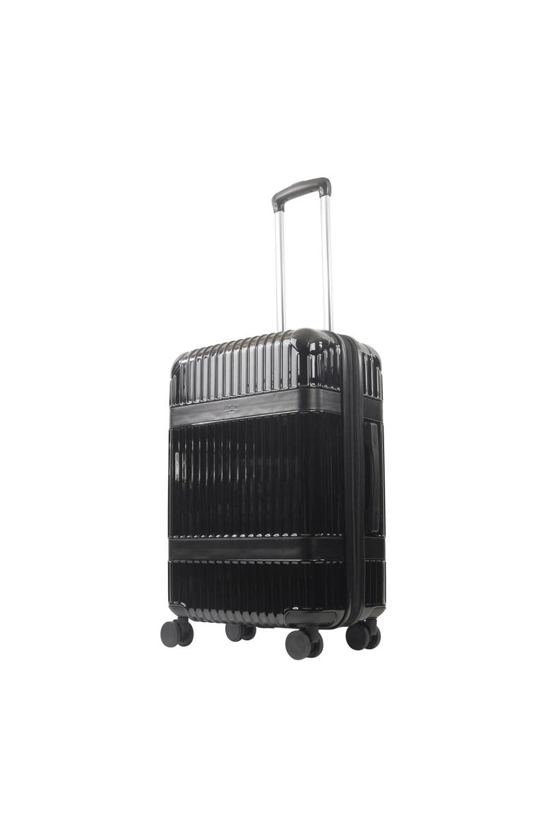 The Bedford 26" Hardside Spinner, Main, color, BLACK