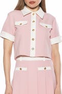 Alexia Admor Emery Collared Button-Up Shirt