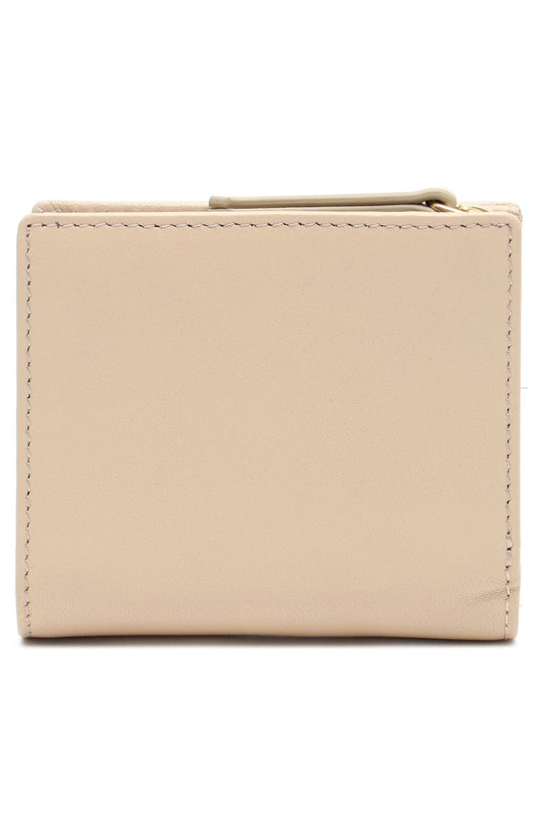 Thacker Lexi Leather Bifold Wallet, Alternate, color, Cashew
