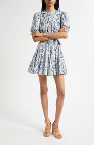 Ulla Johnson Rosalie Puff Sleeve Minidress