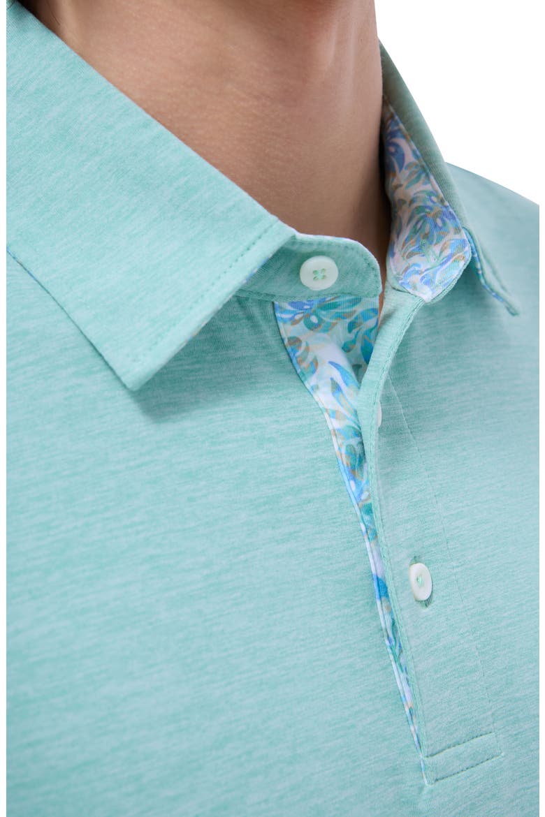 Three-Button Performance Polo, Alternate, color, MENTHOL