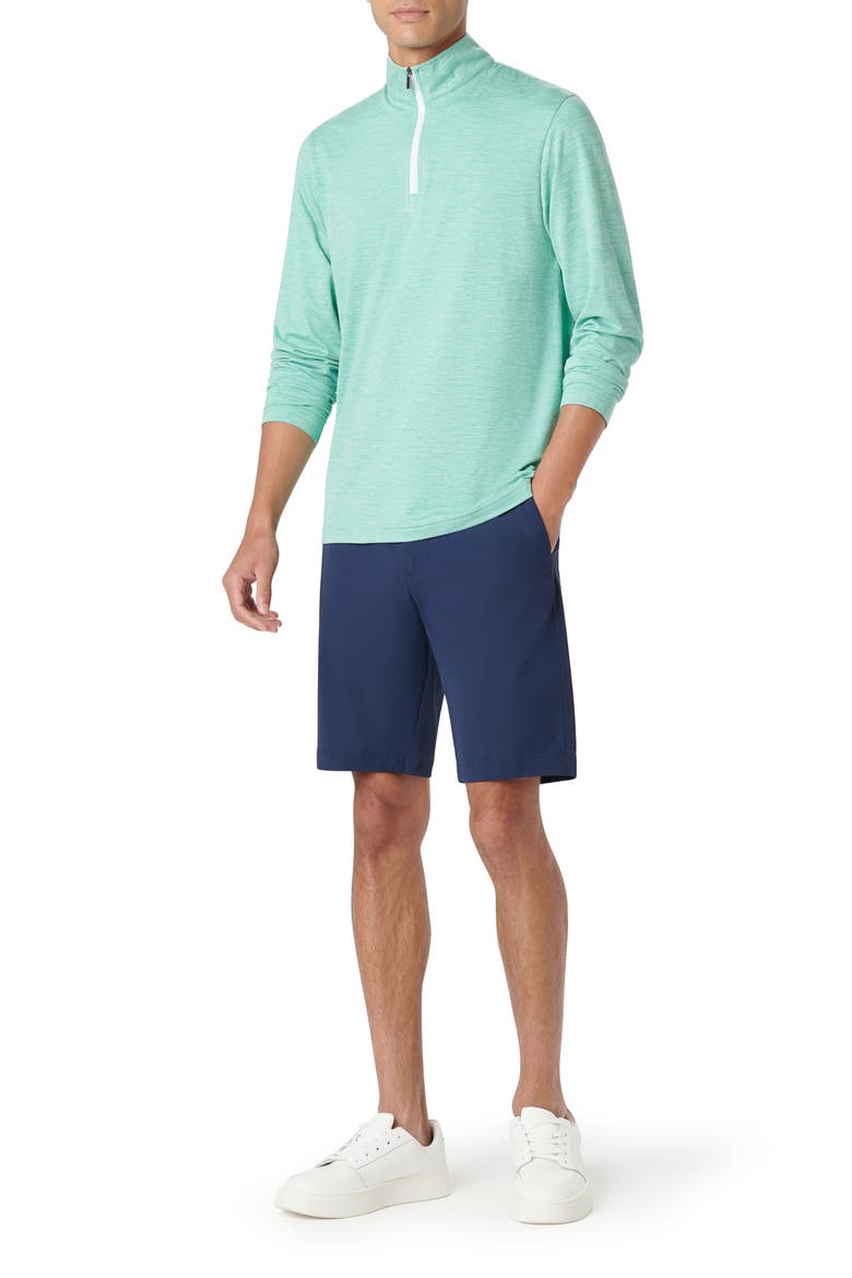 Quarter Zip Performance Pullover, Alternate, color, MENTHOL