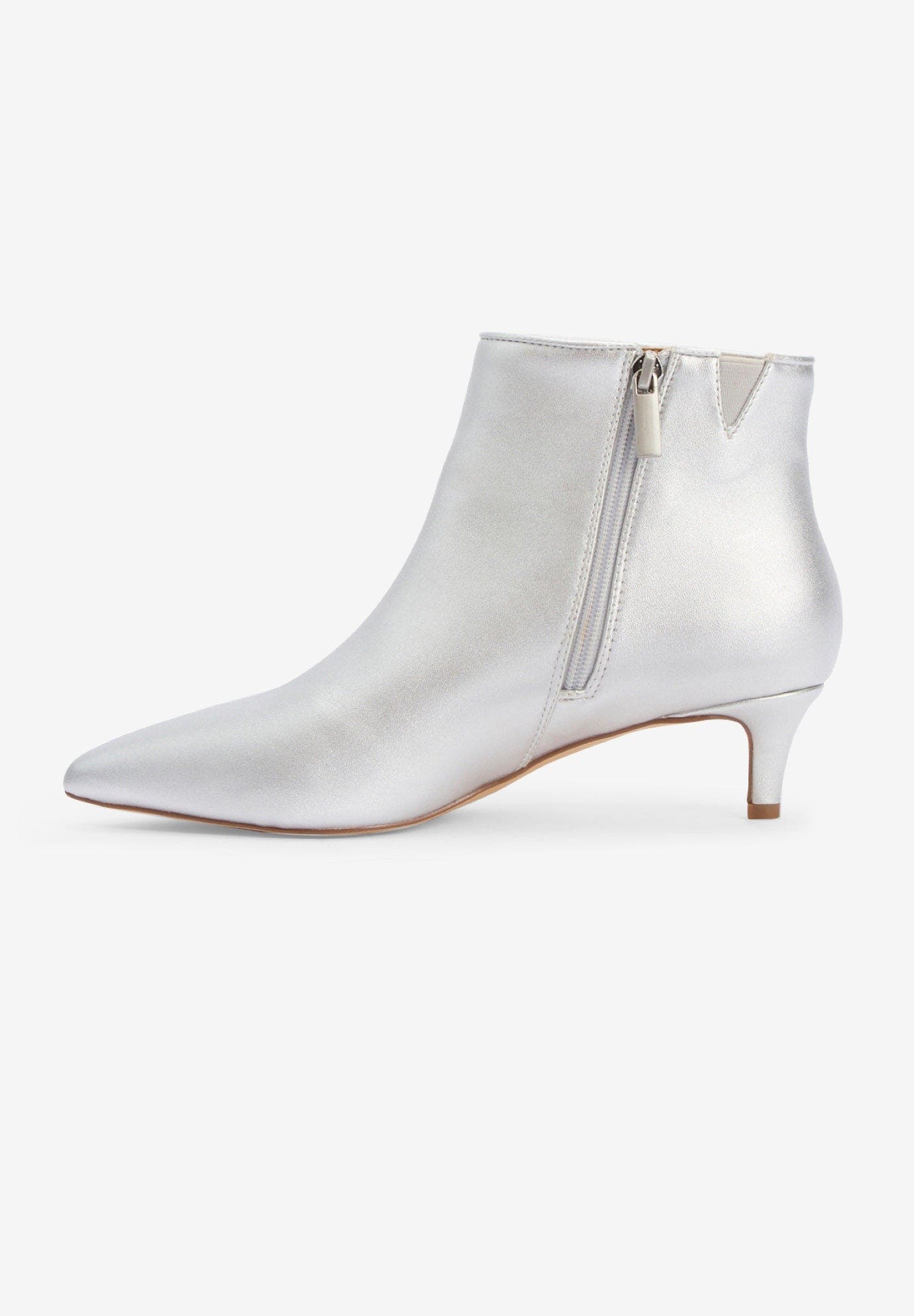 The Meredith Bootie, Alternate, color, SILVER