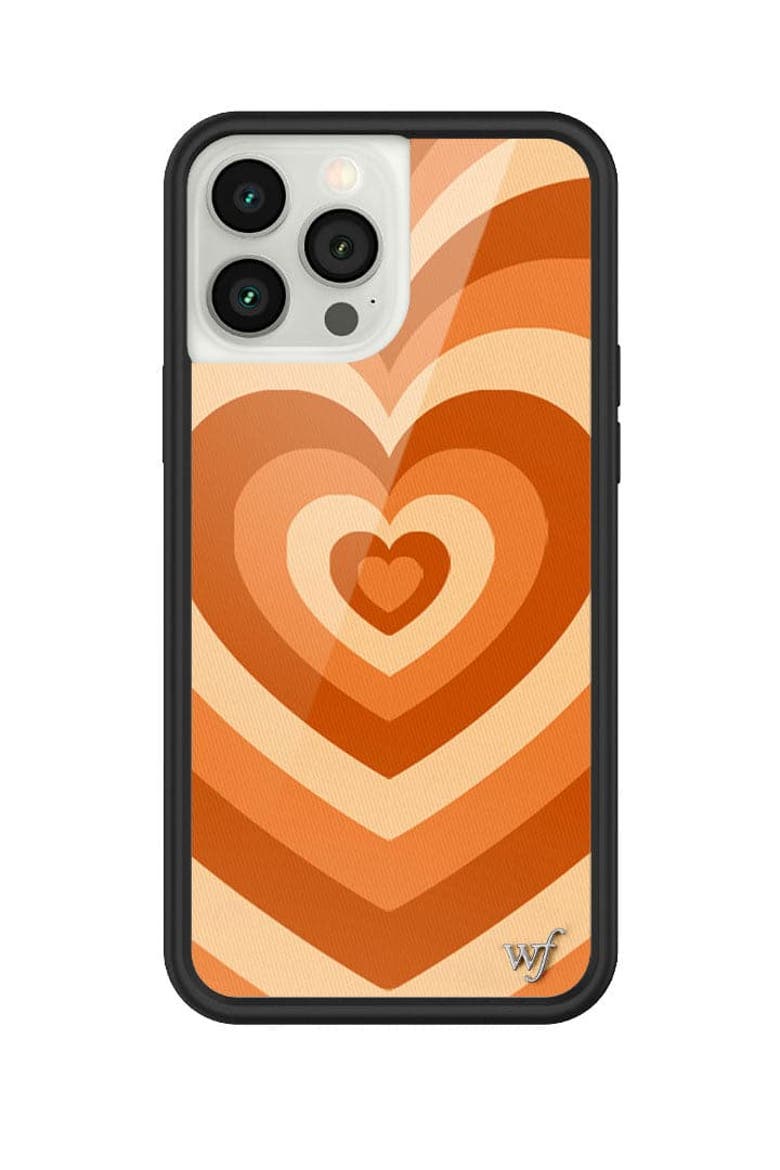 Latte Love | Pumpkin Spice iPhone Case, Main, color, Orange
