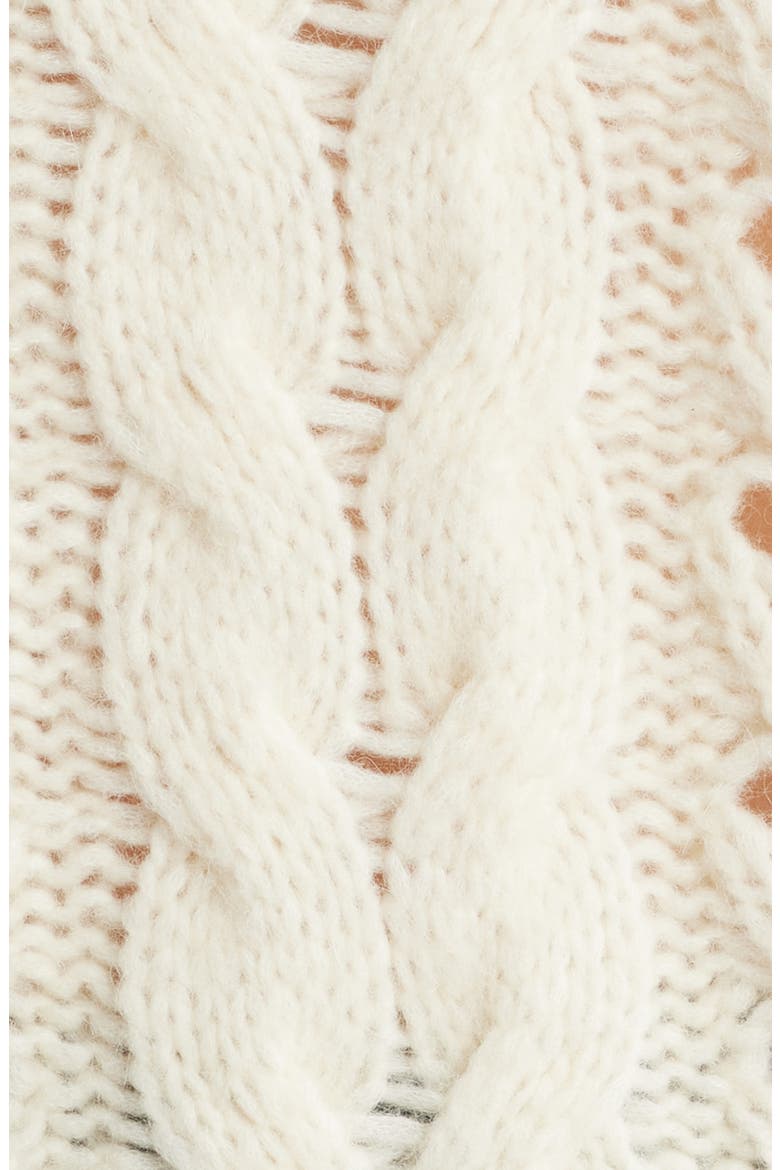 Fasta Cable Knit Sweater, Alternate, color, OPEN WHITE