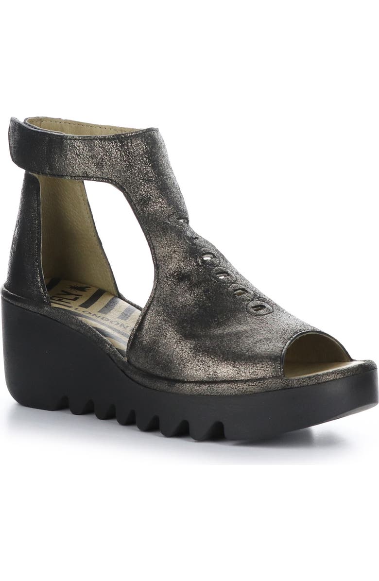 Fly London Bezo Wedge Sandal, Main, color,