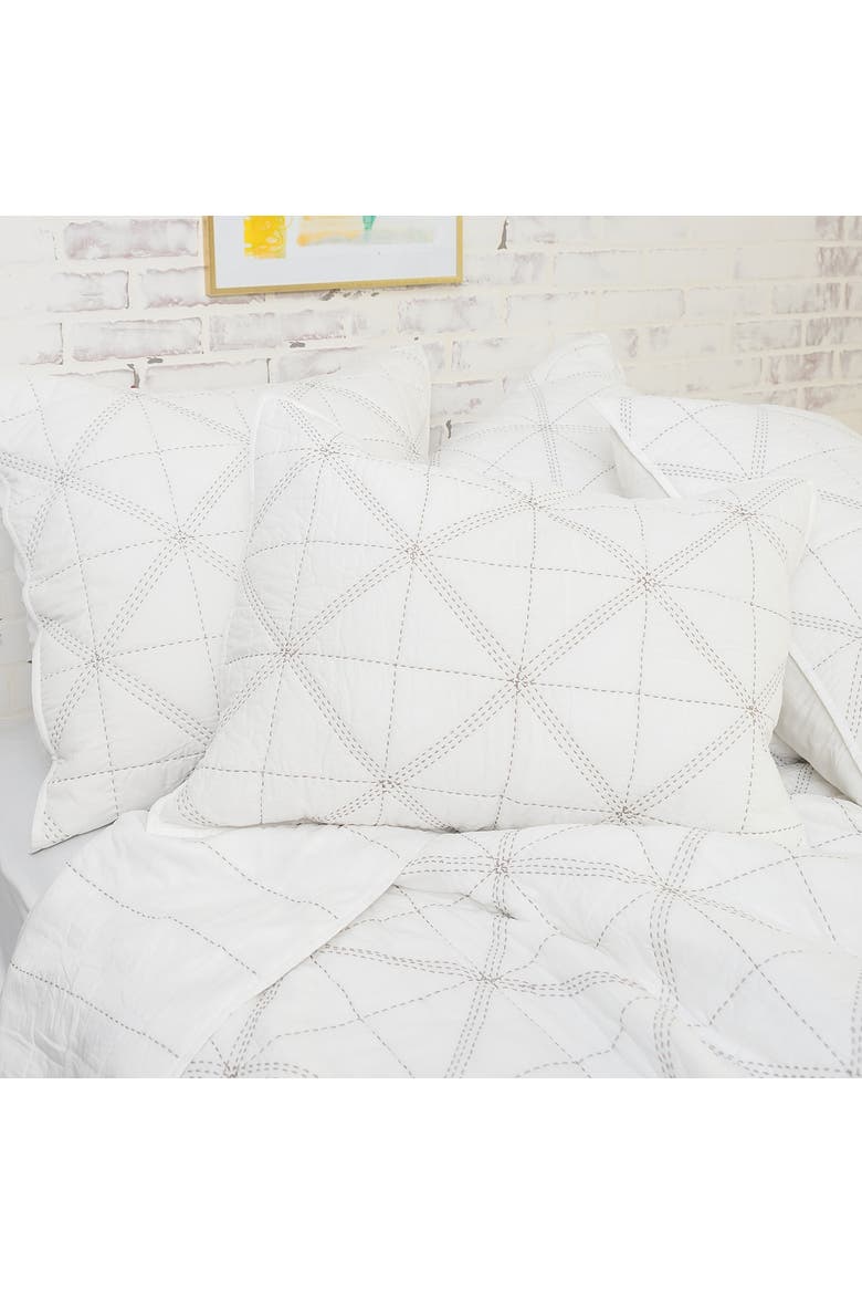 Harper Quilt, Main, color, White