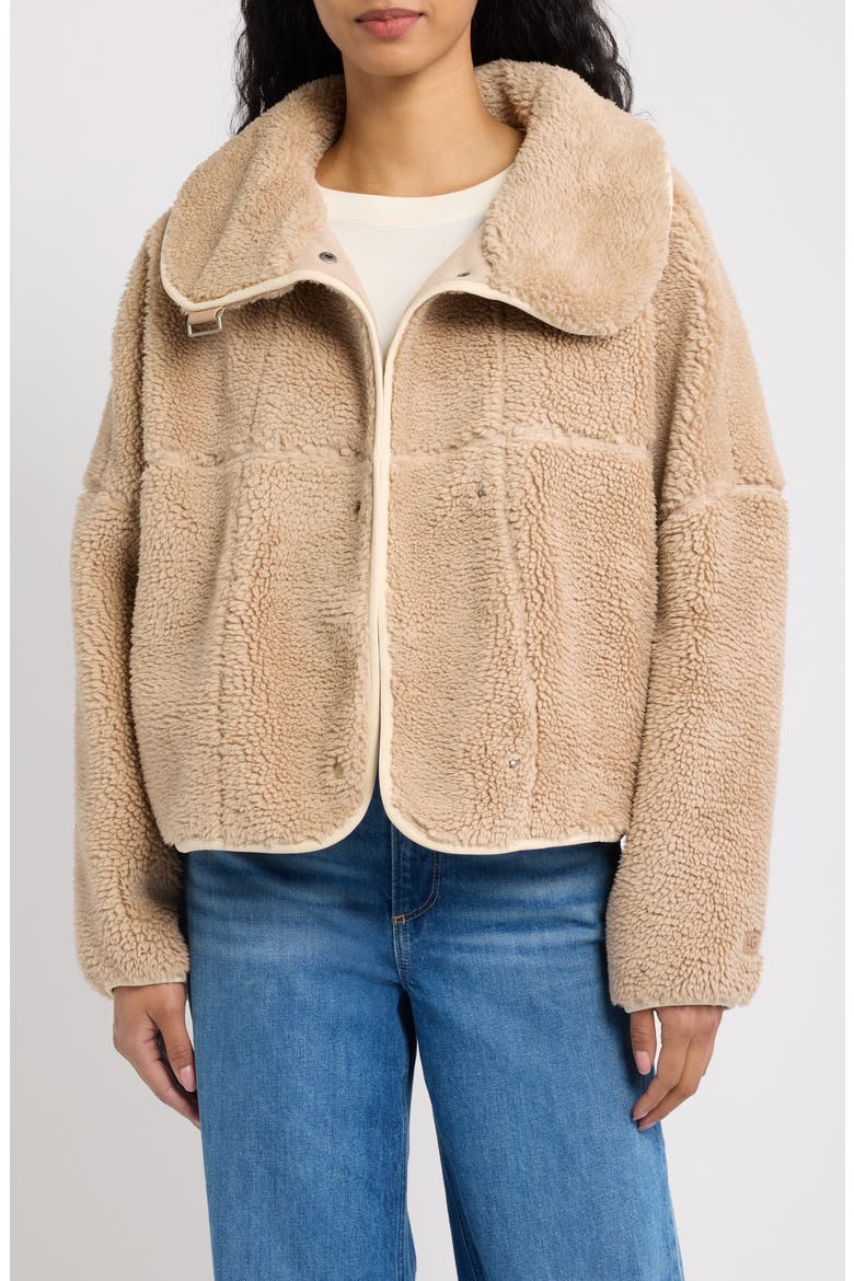 Raynie Fleece Jacket, Alternate, color, MOONLIGHT