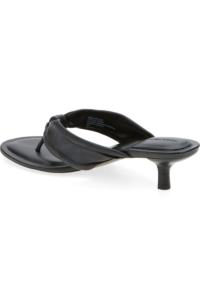 Nordstrom Selene Kitten Heel Flip Flop, Alternate, color, Black