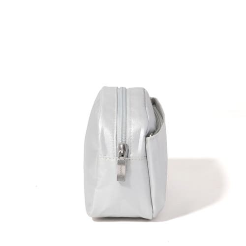 Baggallini Small Pocket Cosmetic Bag In Silver
