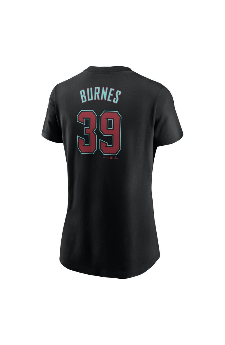 Nike Women's Nike Corbin Burnes Black Arizona Diamondbacks Fuse Name & Number T-Shirt, Alternate, color, Black