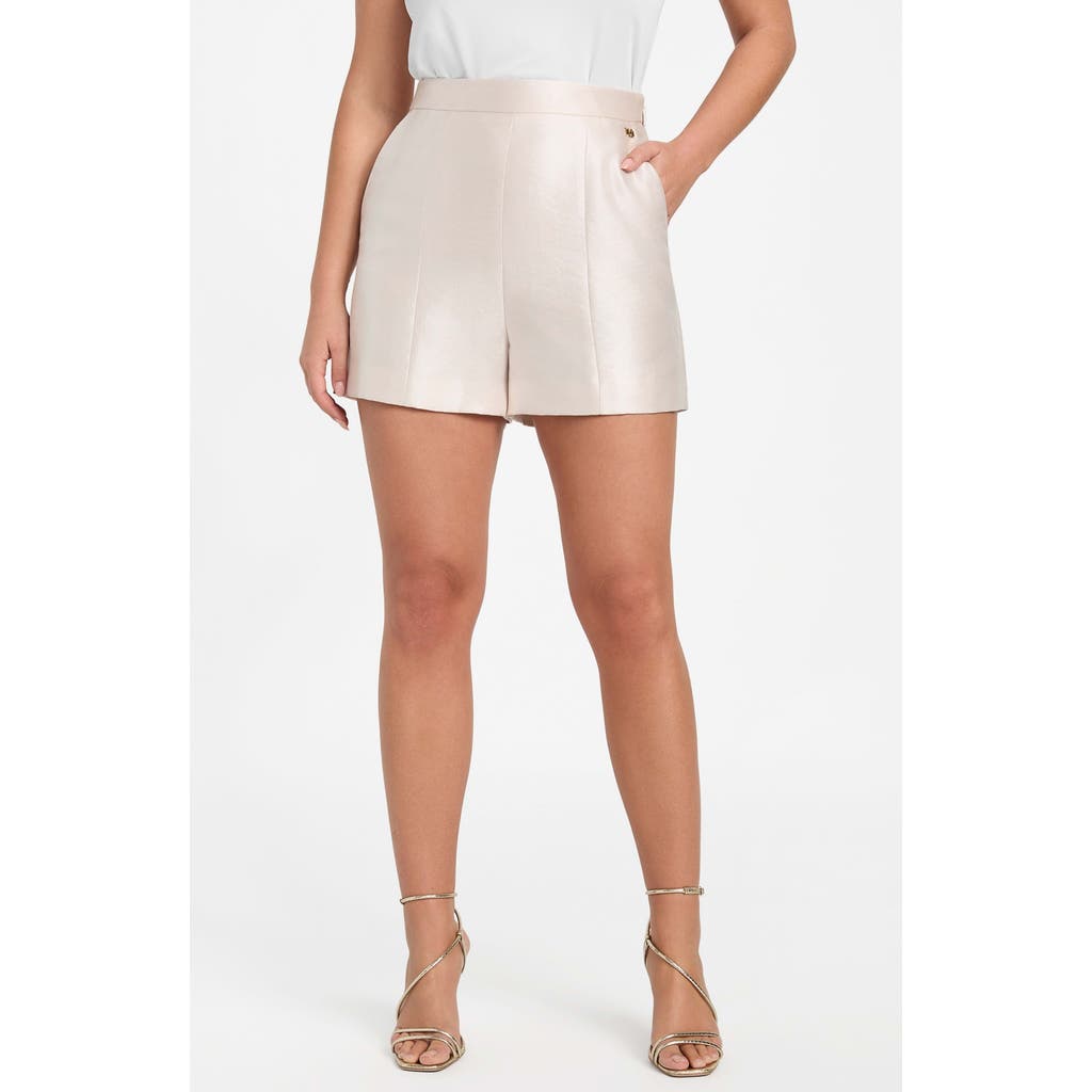 Marciano Milla Metallic Shorts In Neutral