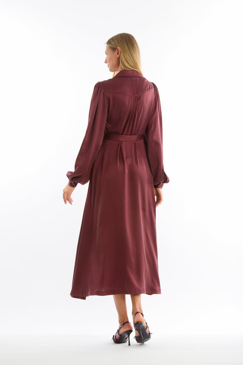 Polly Dress, Alternate, color, Mulberry