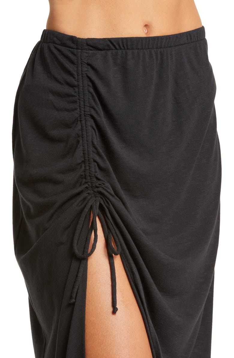 Becca Breezy Basics Drawstring Side Maxi Skirt, Alternate, color,