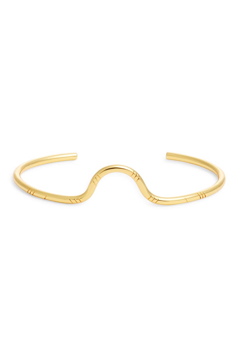 Riah Cuff Bracelet, Main, color, GOLD