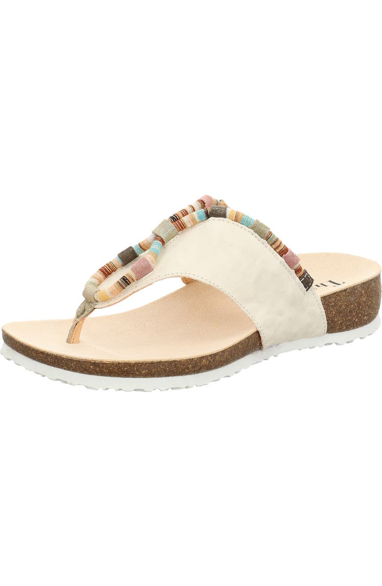 Think! Julia Rope Flip Flop, Main, color, Bianco Combo