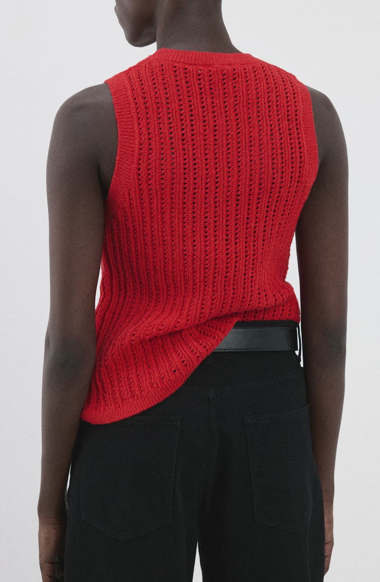 MANGO Sito Top, Alternate, color, Red