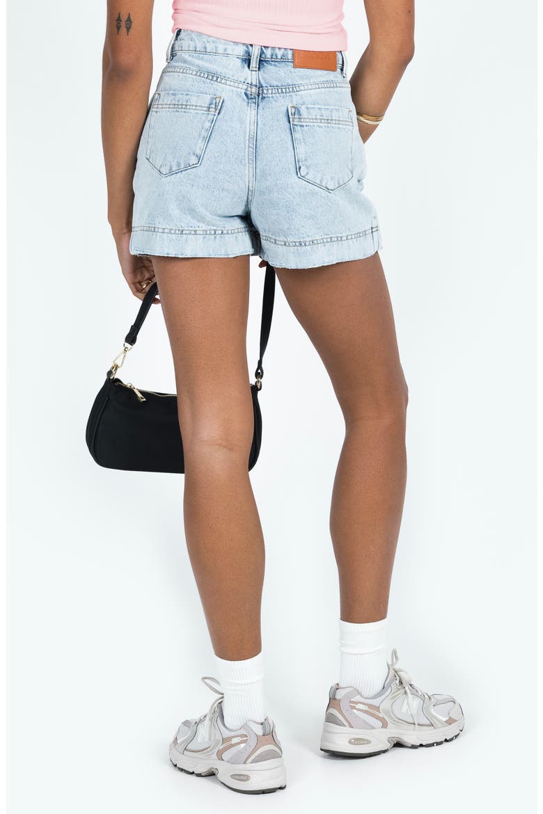 Heuston Denim Miniskort, Alternate, color, DENIM