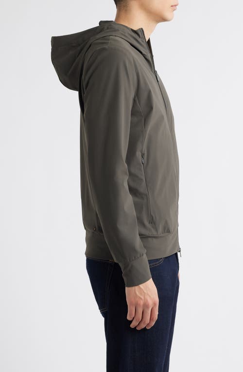Save The Duck Luiz Hooded Water Repellent Jacket In Gray