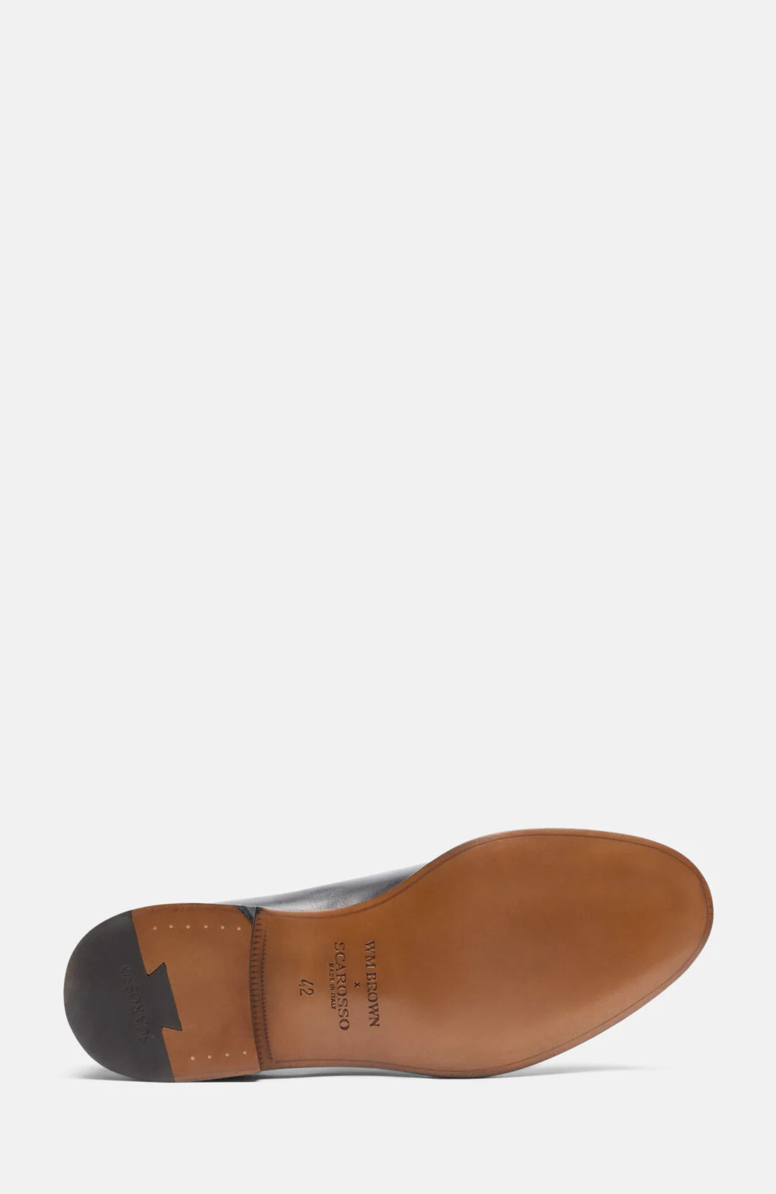 SCAROSSO William Loafers, Alternate, color, Black - Calf