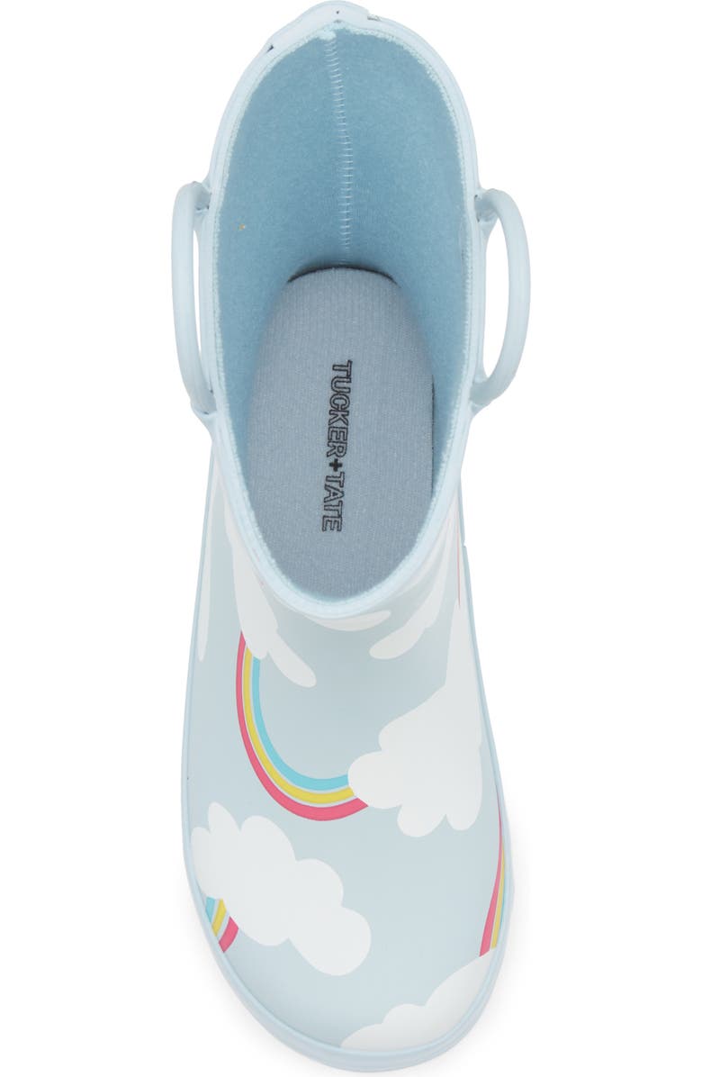 Tucker + Tate Kids' Rainbow Rain Boot, Alternate, color,
