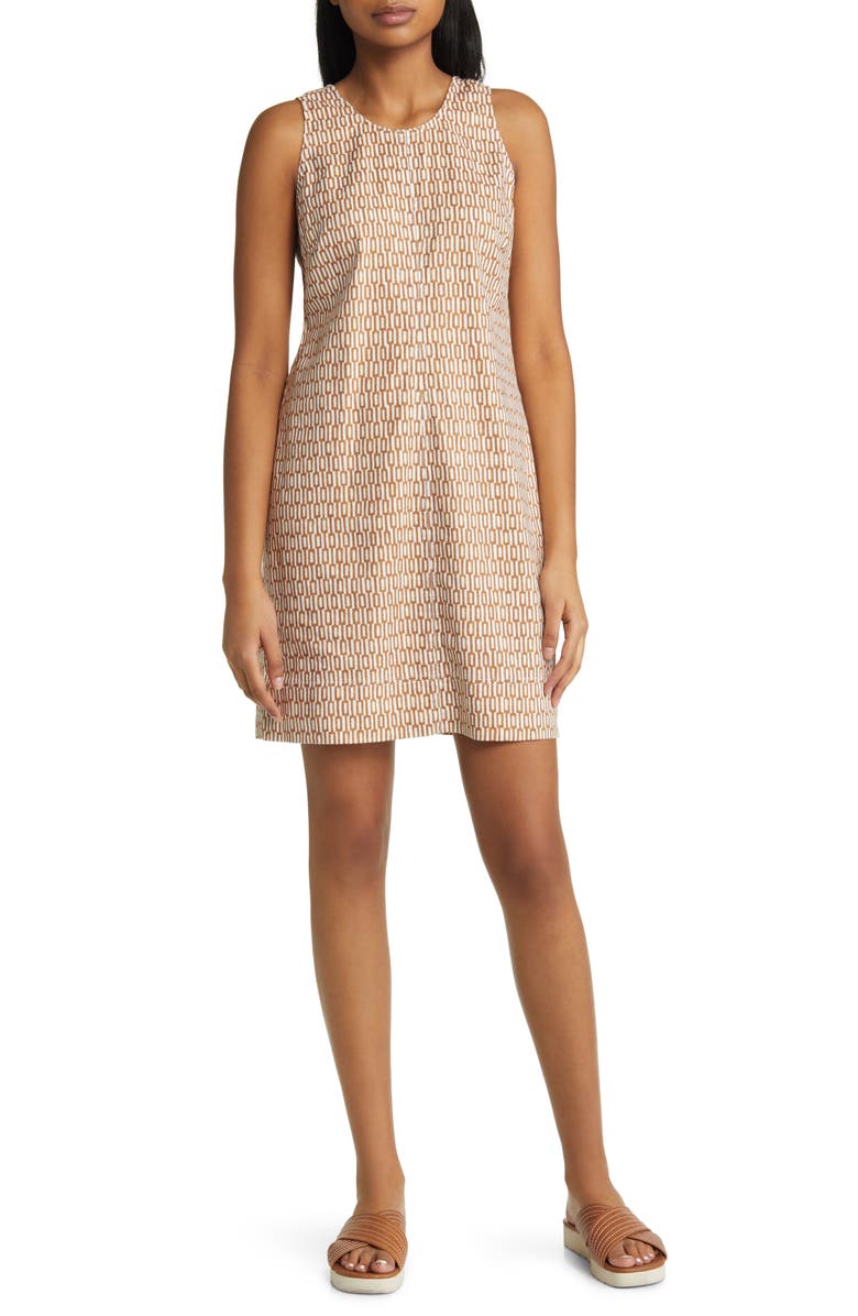 Tommy Bahama Palm-A-Dora Linen Blend Sheath Dress, Main, color, 