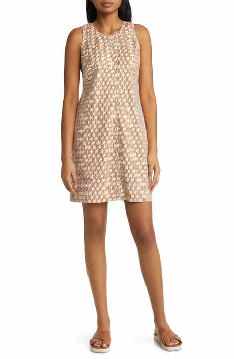 Palm-A-Dora Linen Blend Sheath Dress