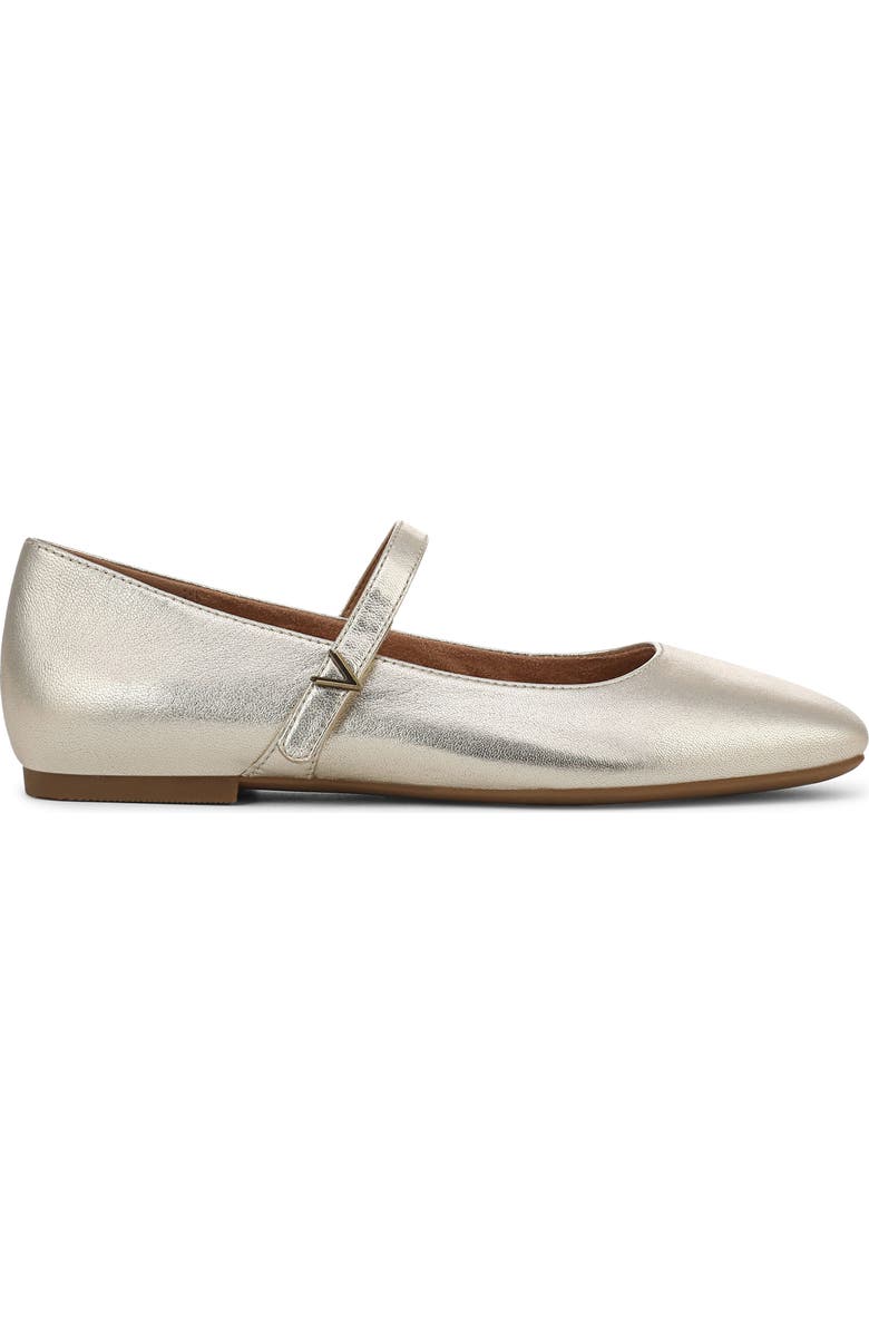 Vionic Alameda Mary Jane Flat, Alternate, color, Gold