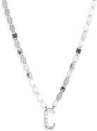 LANA 14K Gold Diamond Initial Pendant Necklace