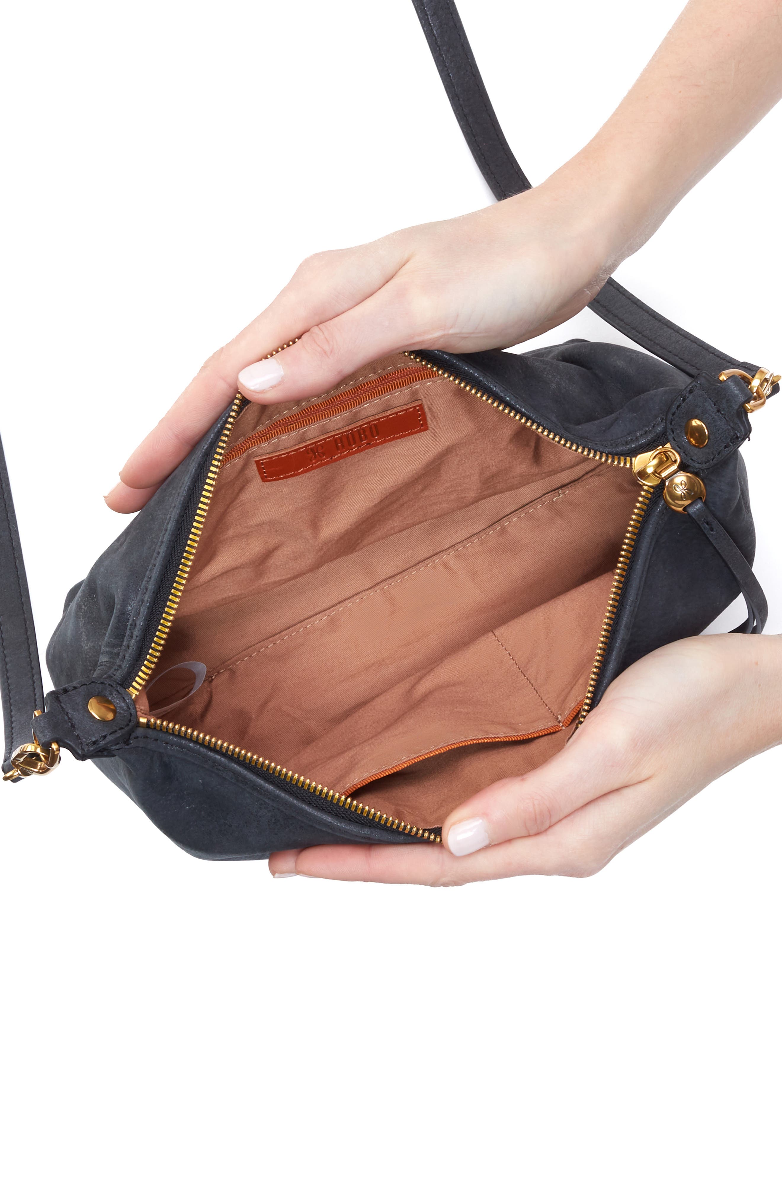 HOBO Kirby Leather Crossbody Bag, Alternate, color, 