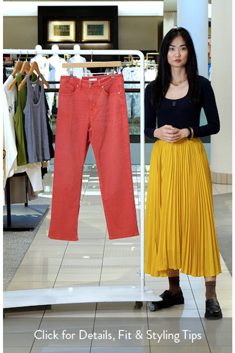 Good Icon Ankle Slim Straight Leg Jeans (Women) | Nordstrom