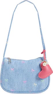 Ruby & Ry Kids' Denim Bow Shoulder Bag