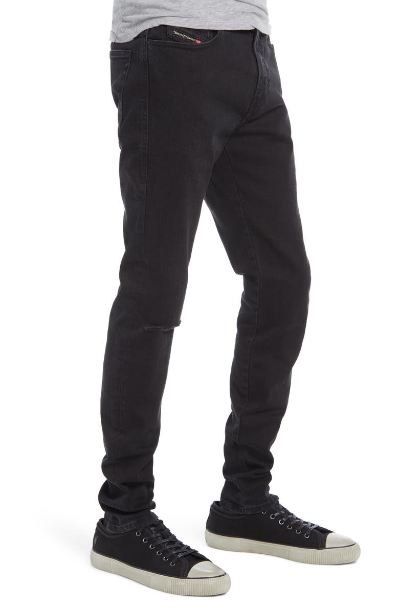DIESEL<sup>®</sup> D-Amny Ripped Skinny Jeans, Alternate, color,