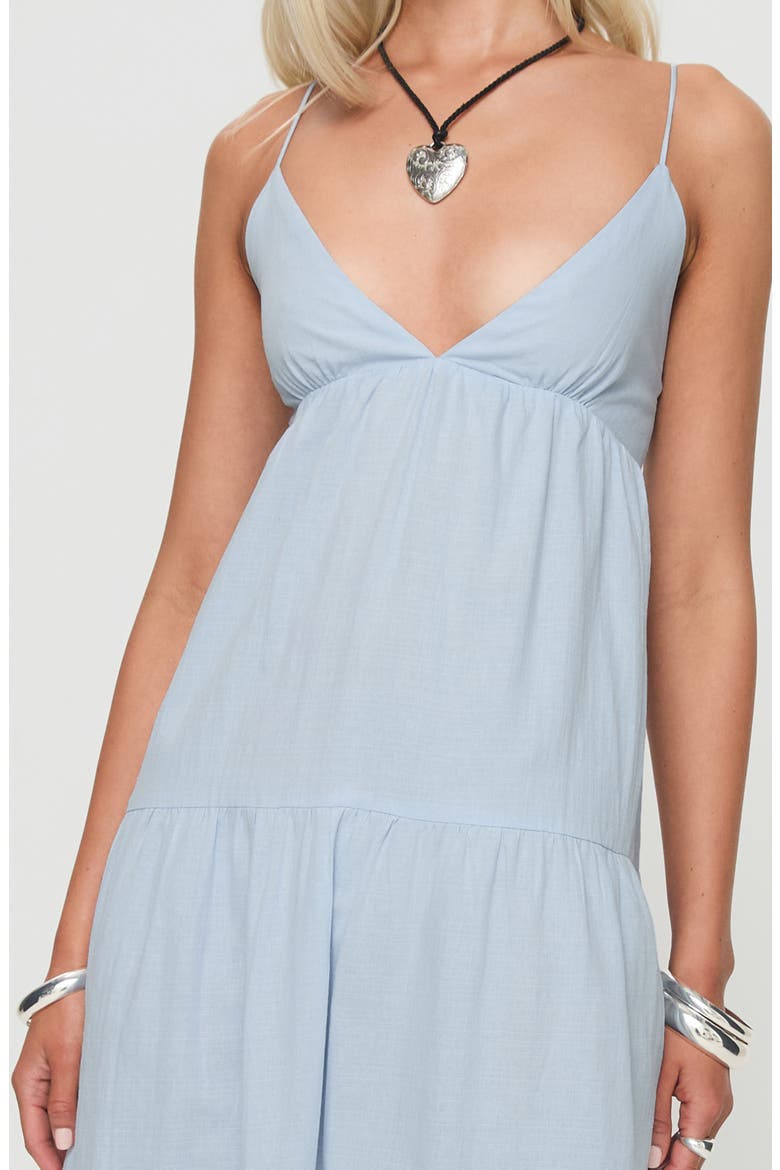 Chelsea Tiered Maxi Dress, Alternate, color, BLUE