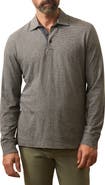 Faherty Sunwash Organic Cotton Long Sleeve Polo