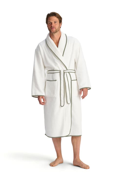 Boundary Piped Edge Luxury Robe